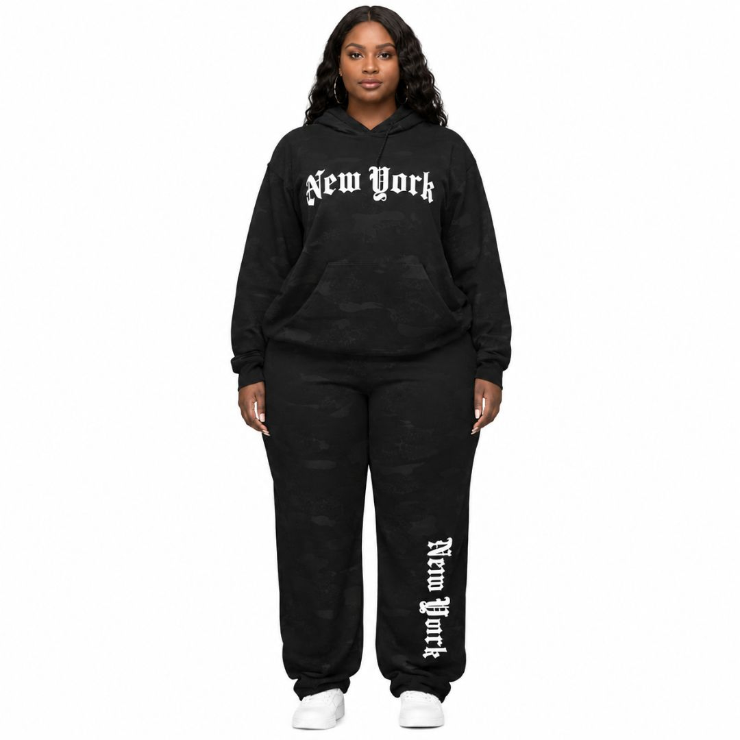 New York Graphic Hoodie & Joggers Set